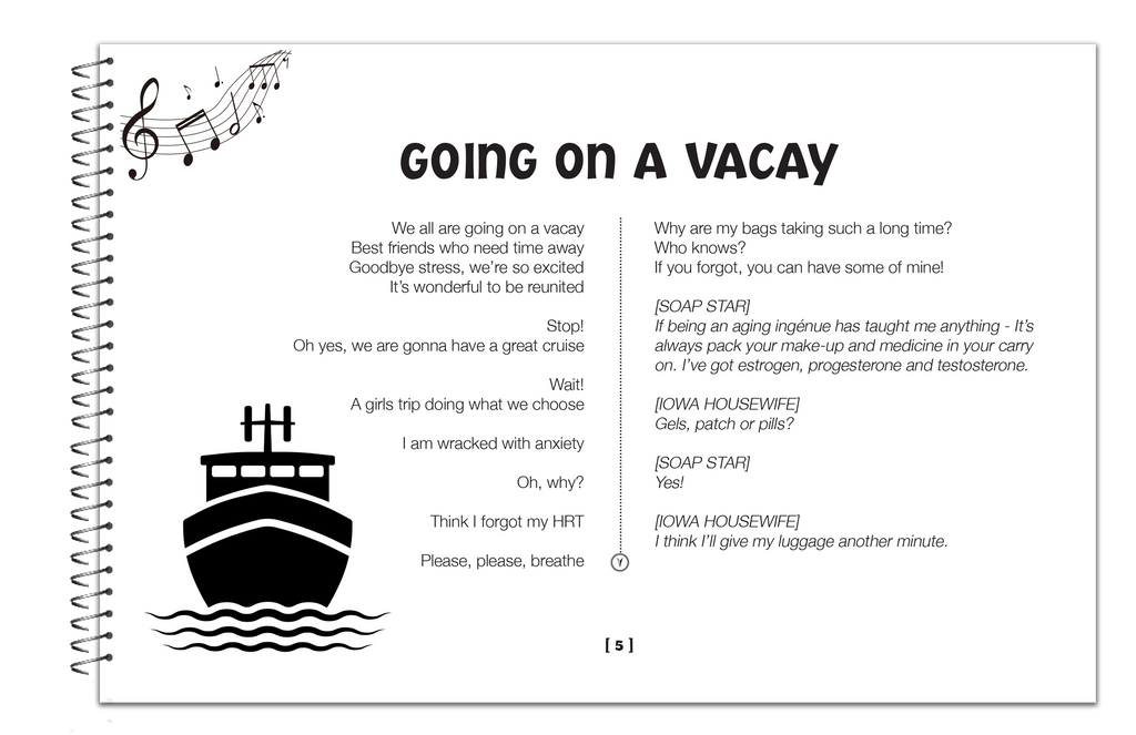 MENOPAUSE THE MUSICAL 2® Songbook